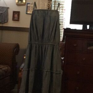 Lane Bryant Blue Denium Dress